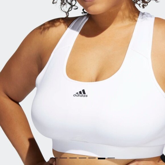 3X - adidas Powerreact Bra - Picture 3 of 8